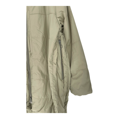 Embassy of Bricks and Logs largo puffer jacket, pale olive | unisex S