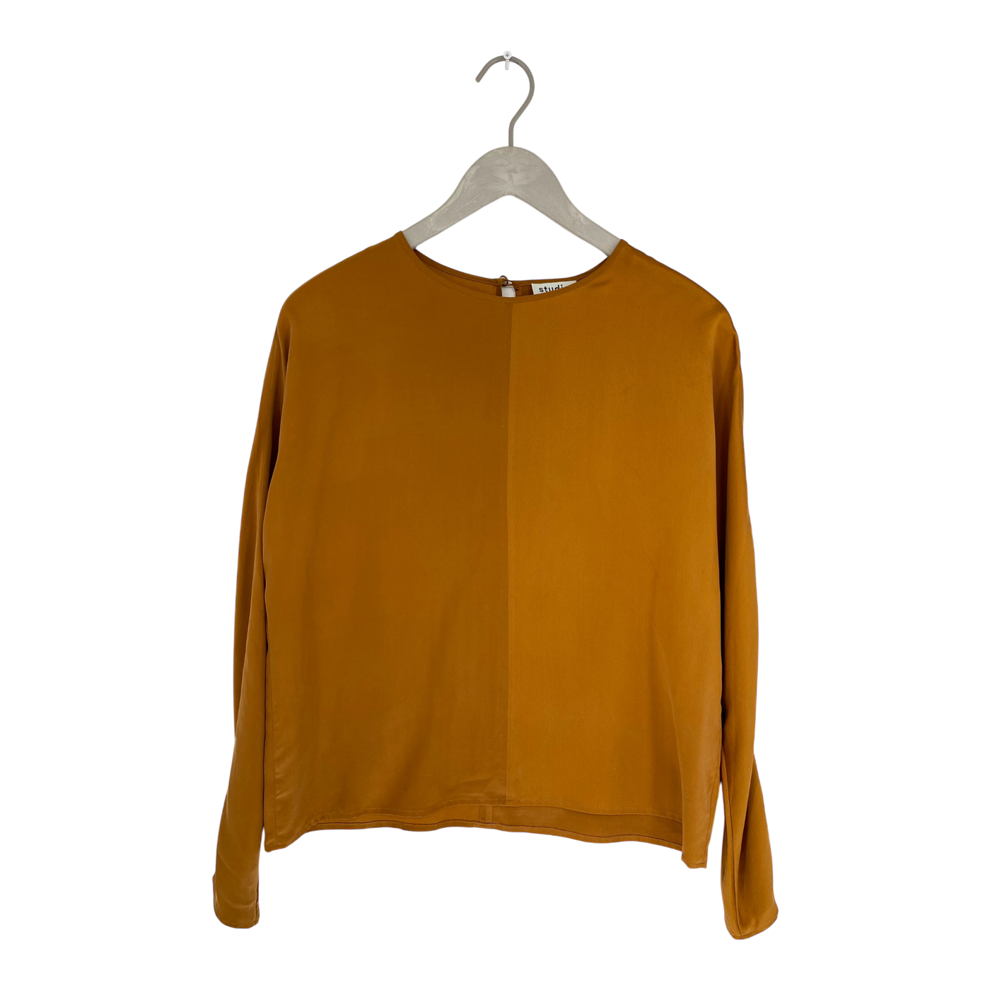 Studio Heijne revolution silk shirt, bronze | woman M