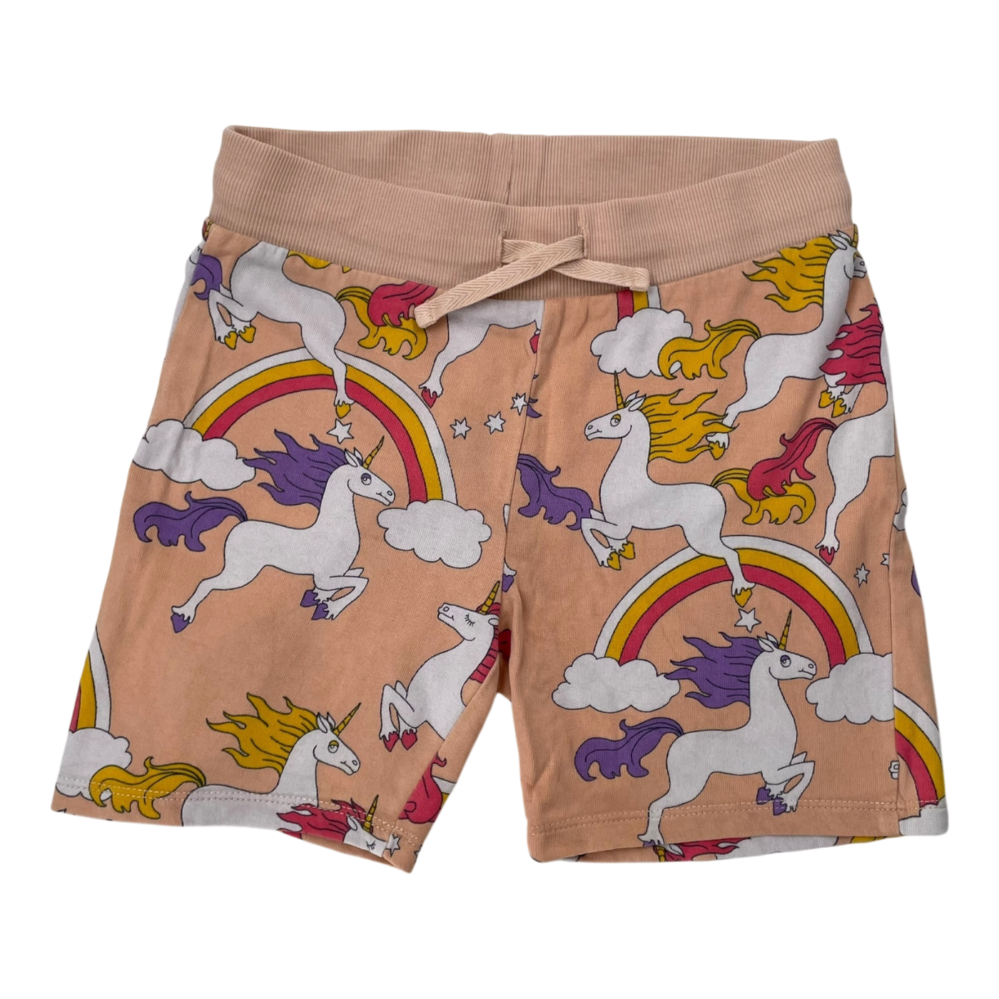 Mini Rodini sweatshorts, unicorn | 128/134cm