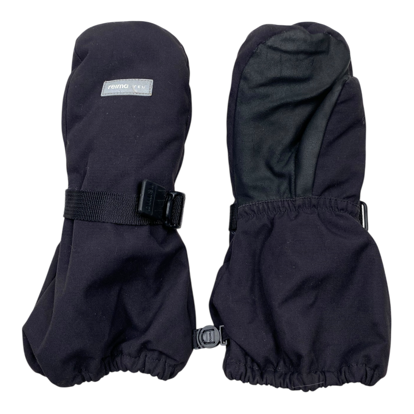 Reima winter mittens, black | 6-8y