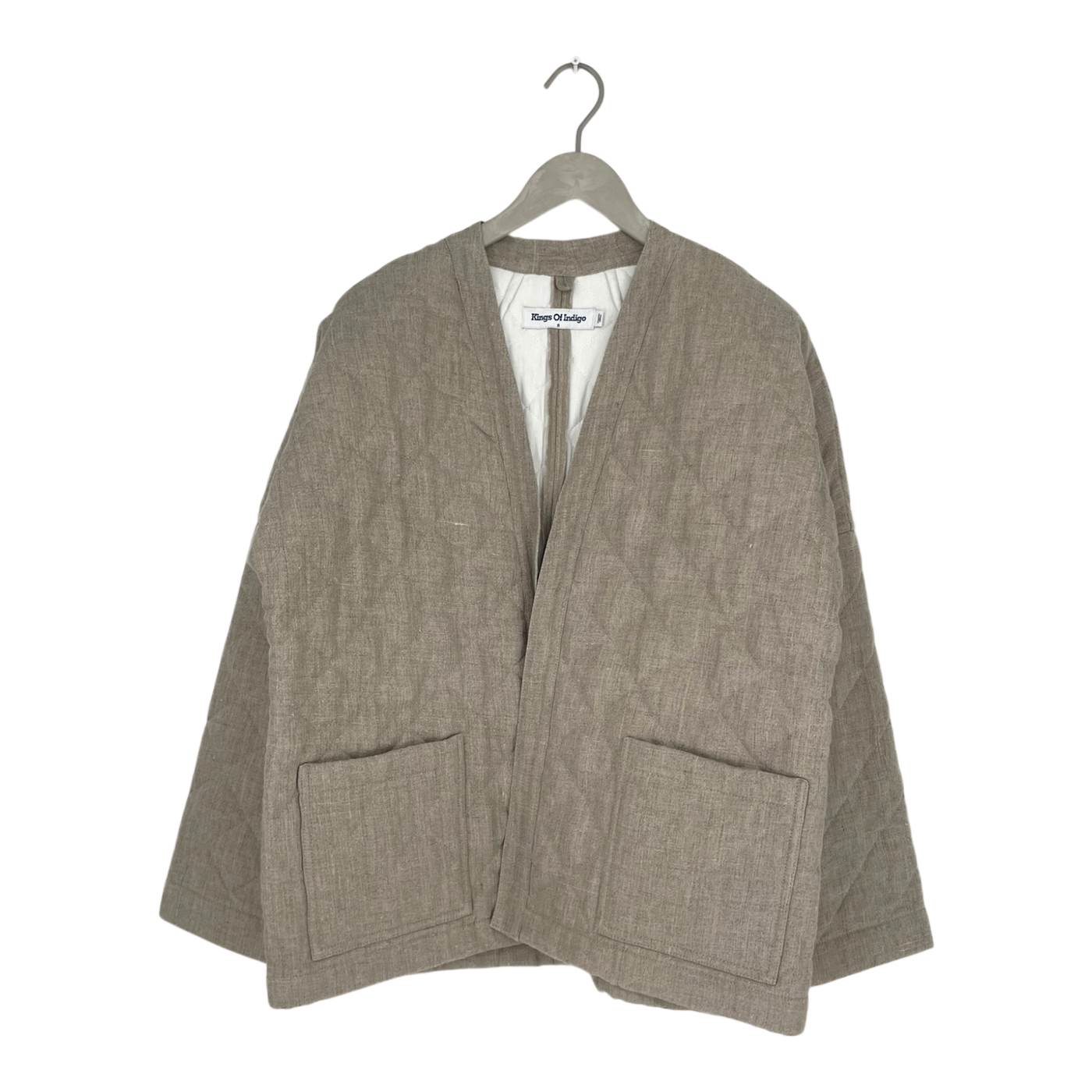 Kings of Indigo ophelia hemp jacket, sand | woman S