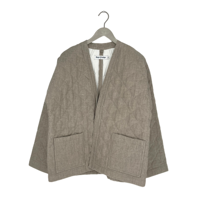Kings of Indigo ophelia hemp jacket, sand | woman S