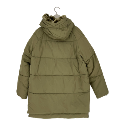 Embassy of Bricks and Logs Lyndon puffer jacket, olive | woman L