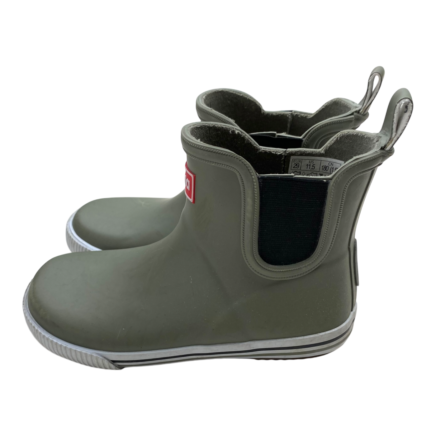 Reima ankles rain boots, moss green | 30