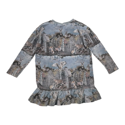 Molo caras dress, animals | 98/104cm