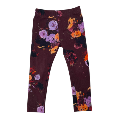 Kaiko leggings, ruby rose  | 86/92cm