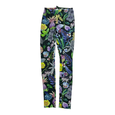 Vimma leggings, flowers | 140cm