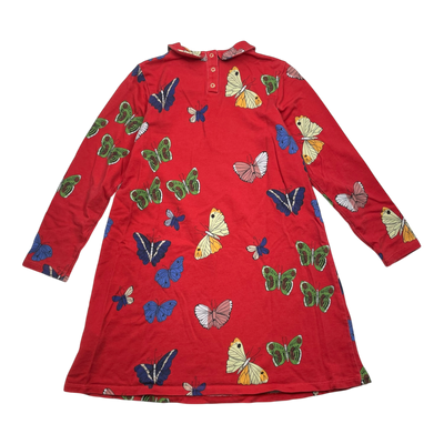 Mini Rodini dress, butterfly | 128/134cm