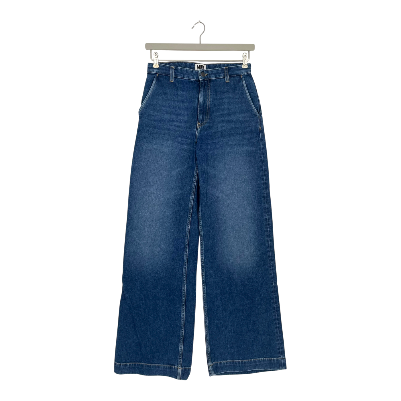 Mud Jeans june flare jeans, denim blue | woman 27/34