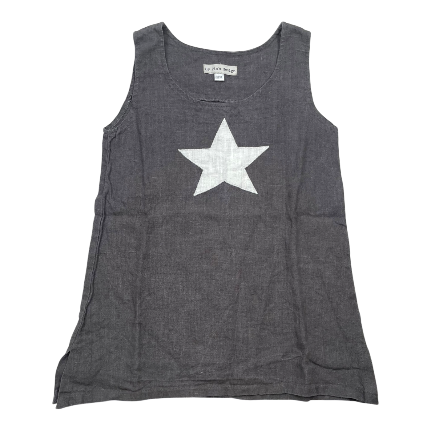 Bypias linen tunic, star | 140/146cm
