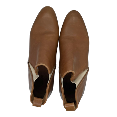 Chloé leather boots, caramel | 39