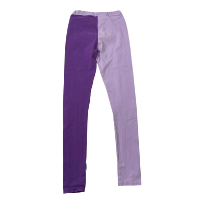 Gugguu block leggings, purple | 128cm