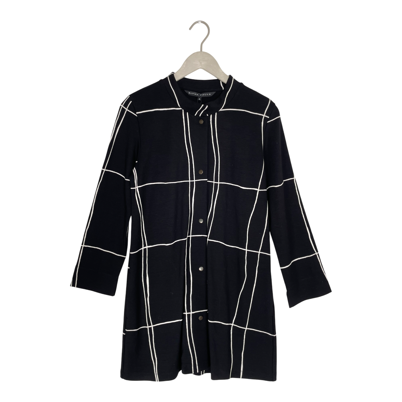 Falla korpi tricot jacket, black plaid | woman S