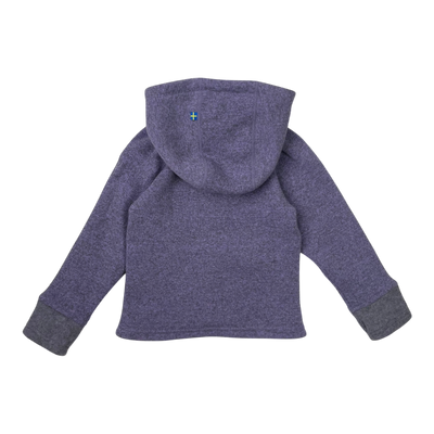 Isbjörn shaun wool fleece jacket, lavender | 98/104cm