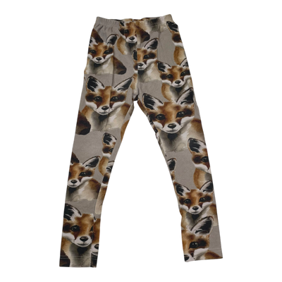 Metsola leggings, fox | 110/116cm