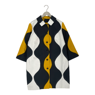 Marimekko vintage trench coat, multicolor | woman 44