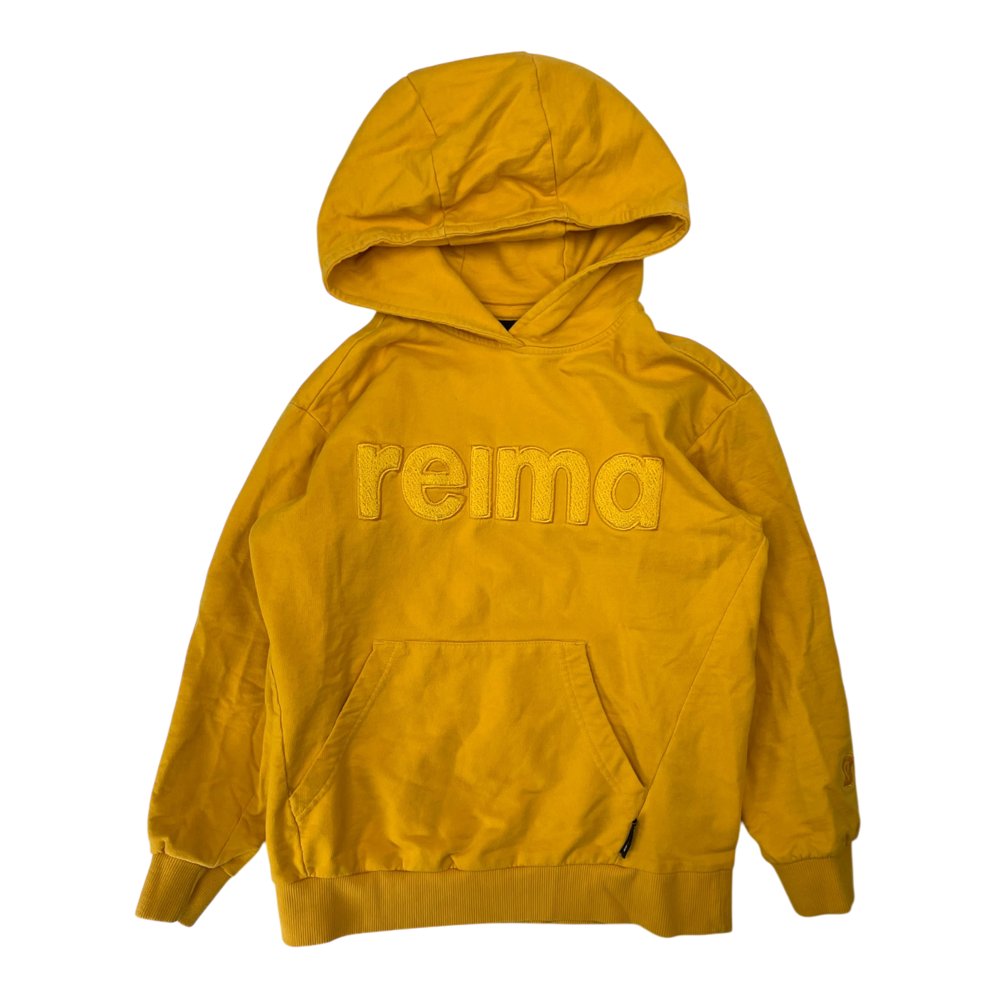 Reima puhto hoodie, warm yellow | 134/140cm