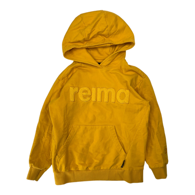 Reima puhto hoodie, warm yellow | 134/140cm