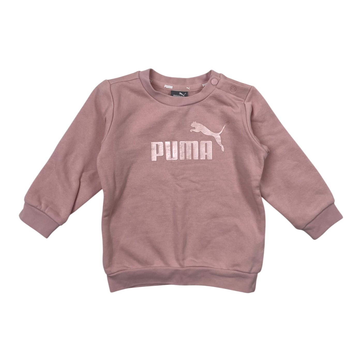 Puma sweatshirt, light pink | 74cm