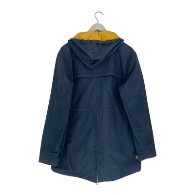 Makia spring parka jacket, blue | man M