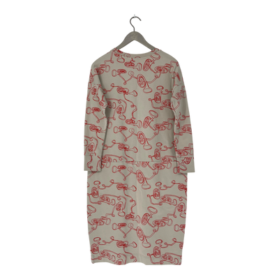Papu giant split dress, trumpets | woman XS