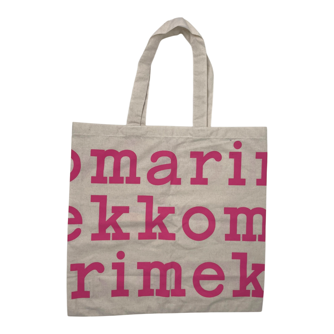 Marimekko logo bag, pink