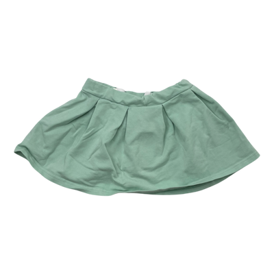 Gugguu sweat skirt, tea green | 92cm