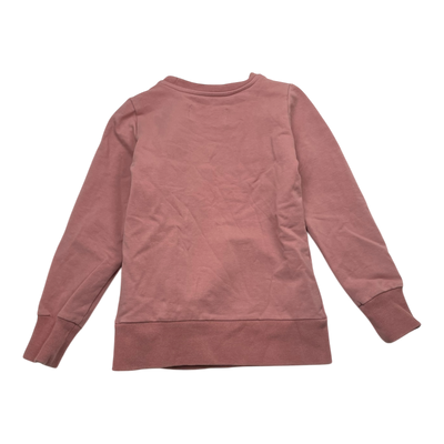 Gugguu logo sweatshirt, blush | 104cm
