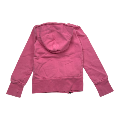 Gugguu zipper hoodie, hot pink | 134cm