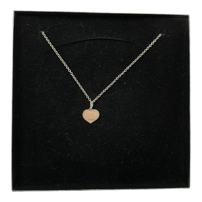 Kalevala Koru euran sydän necklace, silver
