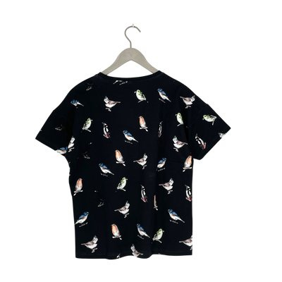 Riva Clothing t-shirt, linnut | unisex XS