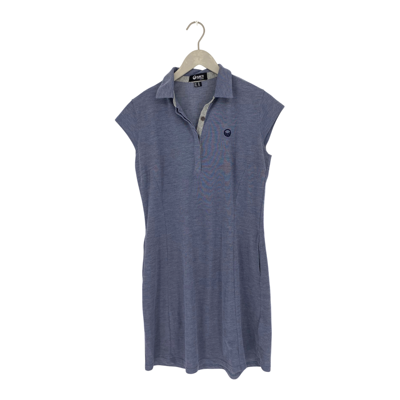 Halti t-shirt dress, grey / blue | woman 42