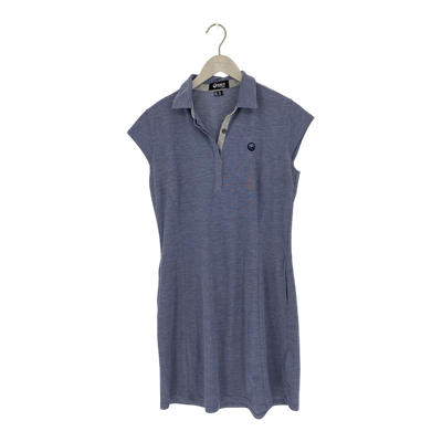 Halti t-shirt dress, grey / blue | woman 42