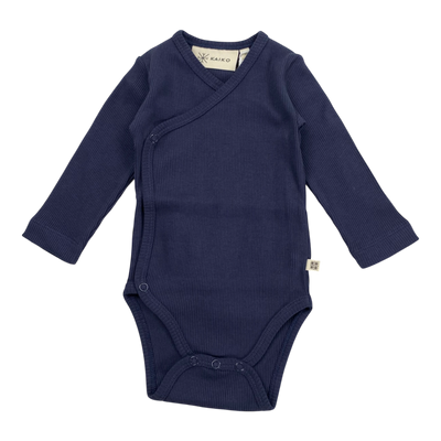 Kaiko wrap rib body, navy blue | 62cm