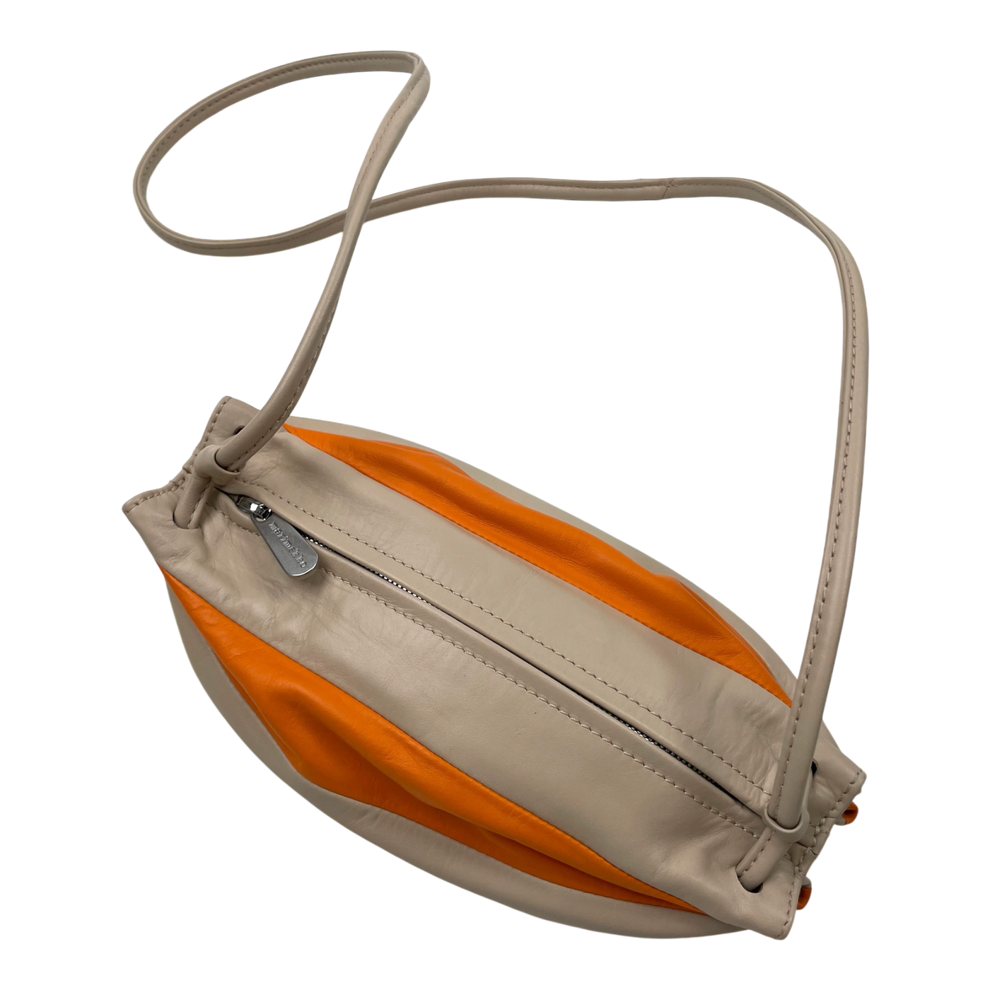 Marimekko pikku karla bag, beige/orange | small