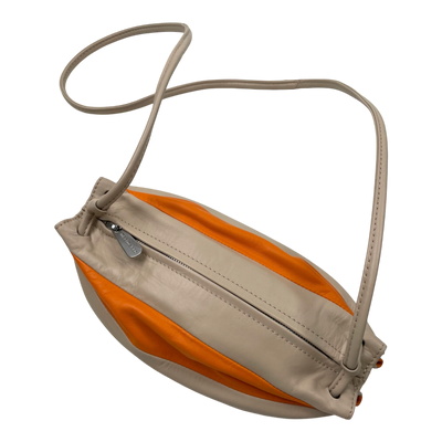 Marimekko pikku karla bag, beige/orange | small