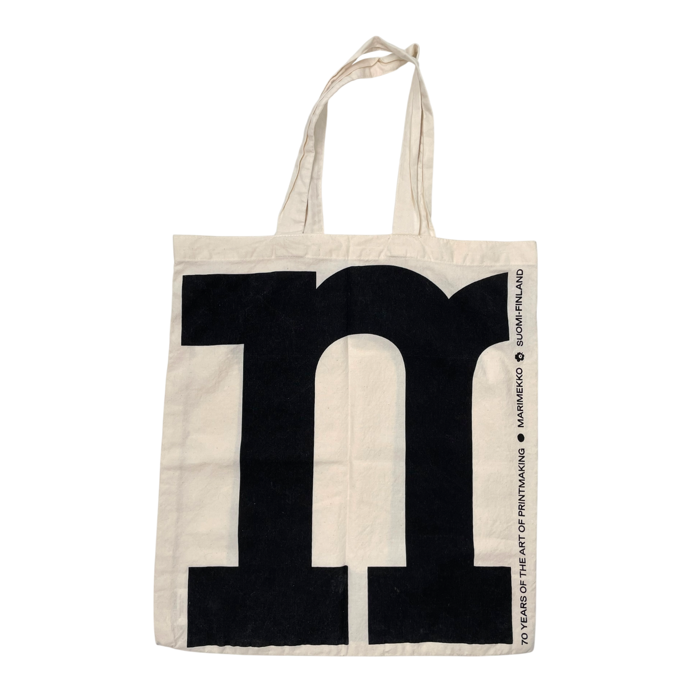 Marimekko -Logo -Tasche, schwarz | Einsage