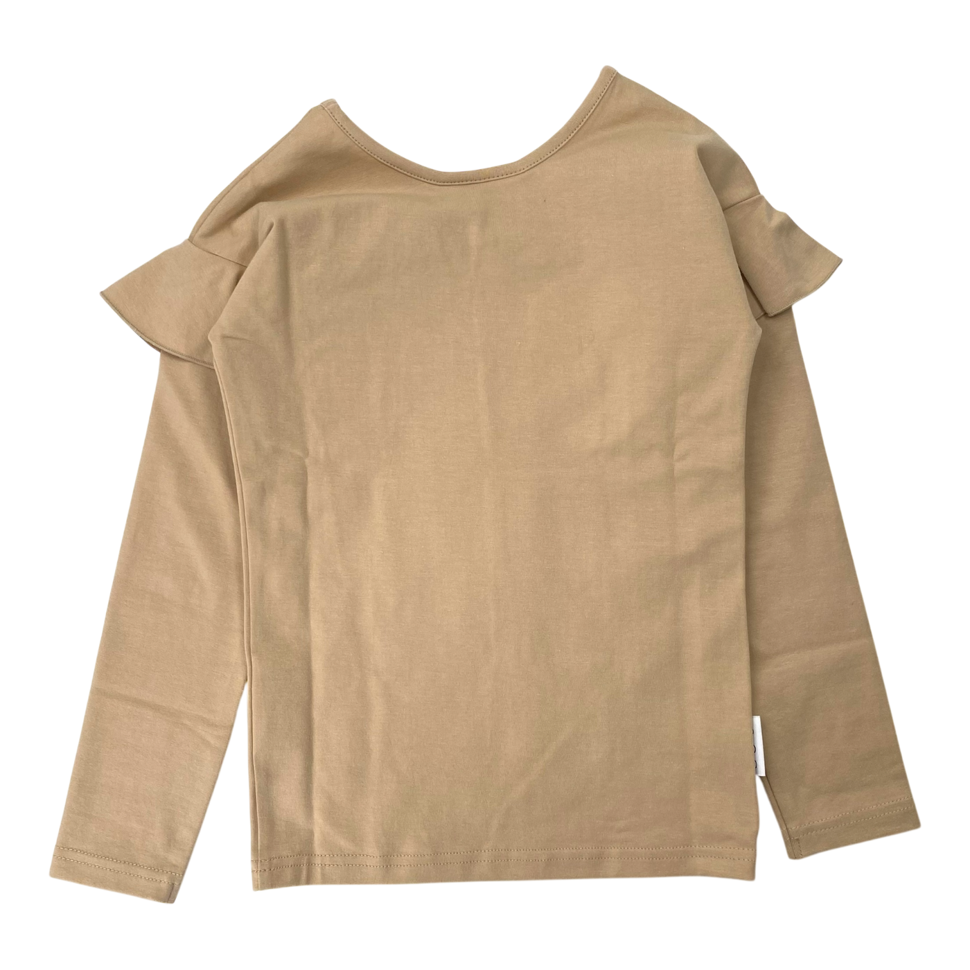 Gugguu frill shirt, sugar cookie | 104cm