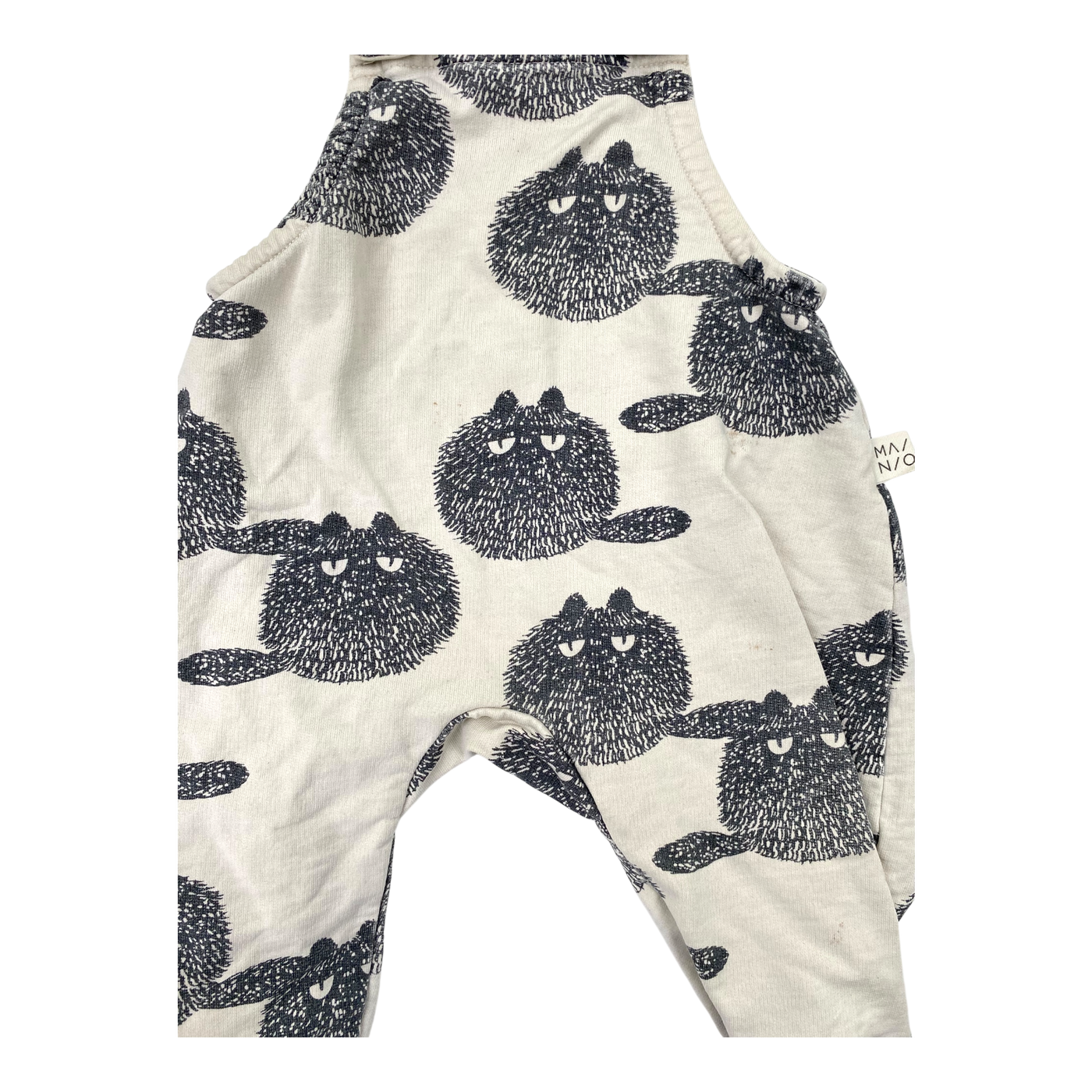 Mainio sweat dungarees, creature | 62/68cm