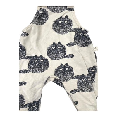 Mainio sweat dungarees, creature | 62/68cm