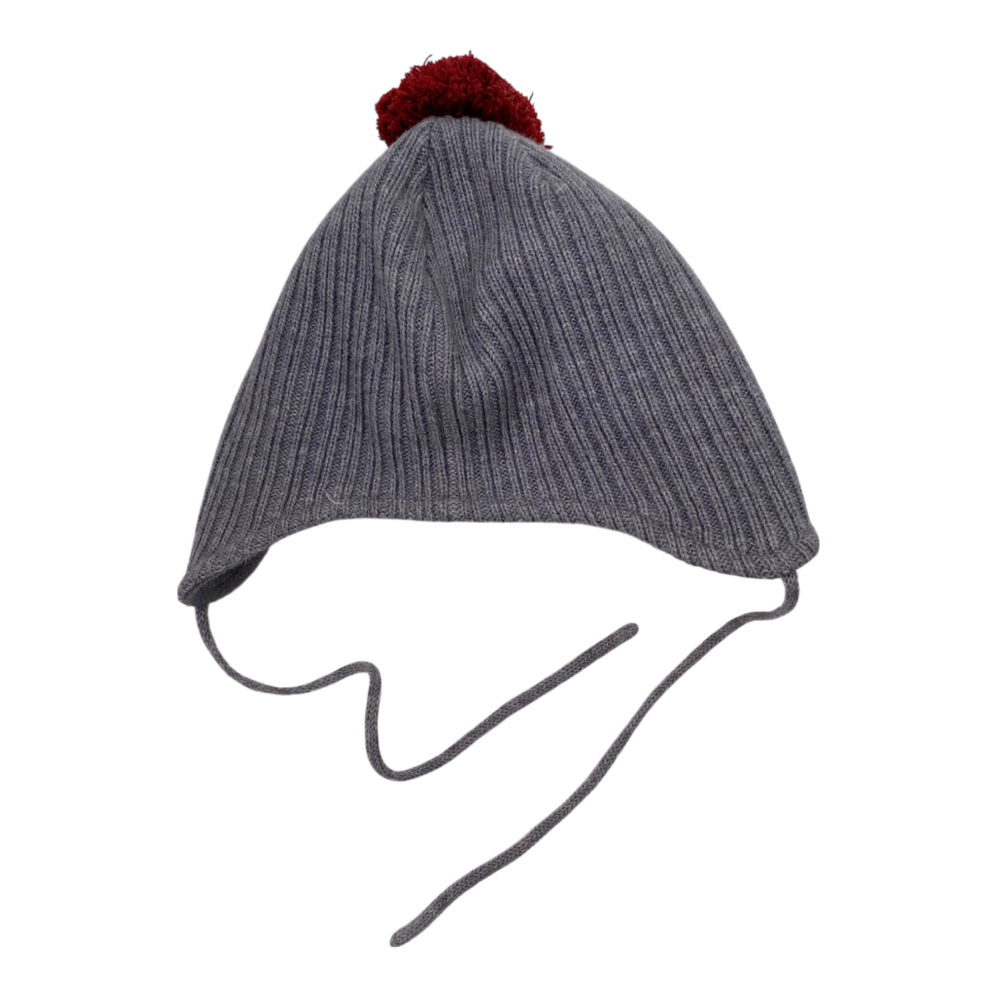 Polarn O. Pyret wool beanie, grey | 4-9m
