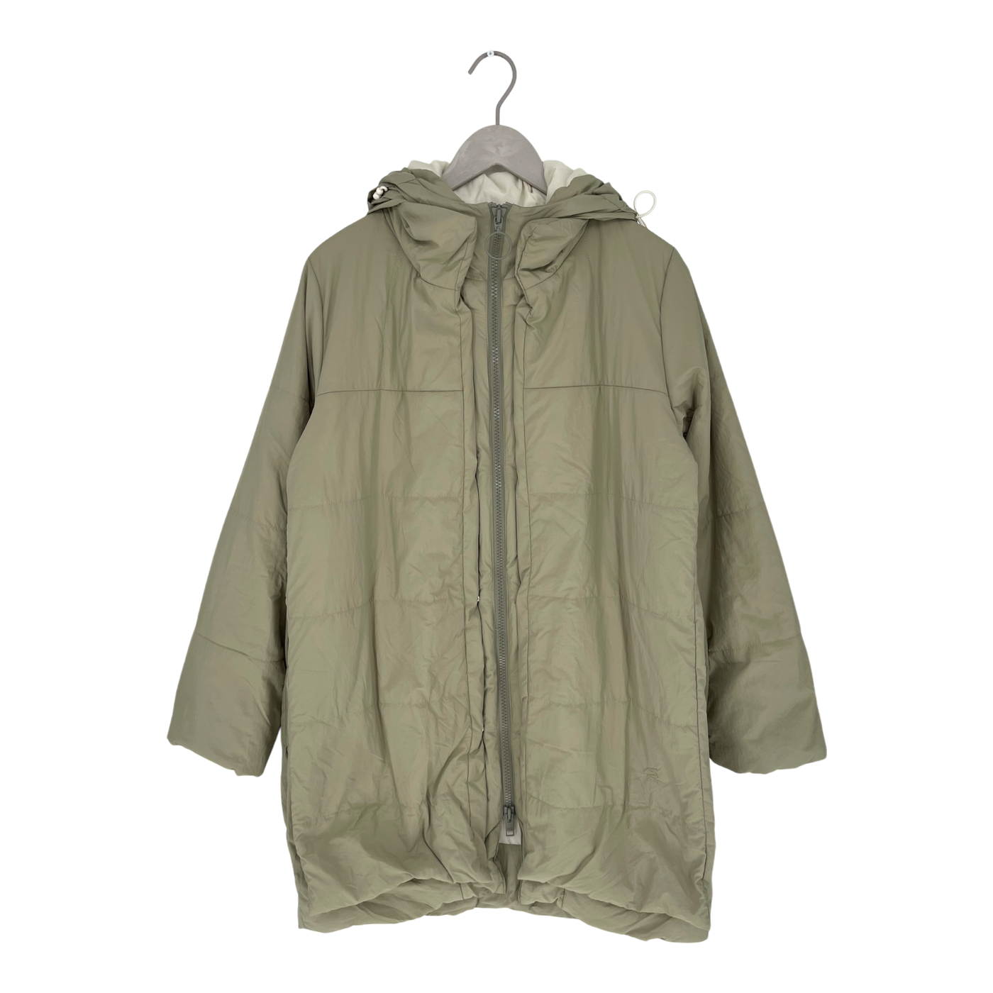 Embassy of Bricks and Logs largo puffer jacket, pale olive | unisex S