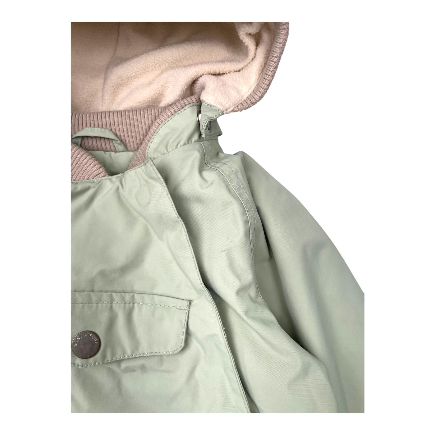 Mini A Ture matwai spring anorak, mint green | 86cm