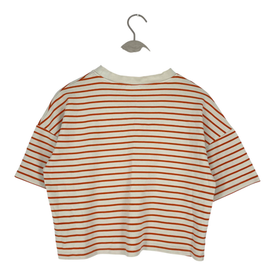 Riva-Kleidungsstück Kurzgeschnittenes T-Shirt, Streifen | Frau s