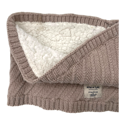 Mini A Ture matgoi neck warmer, beige