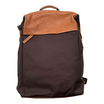 Harold's Bags wax backpack, brown/cognac