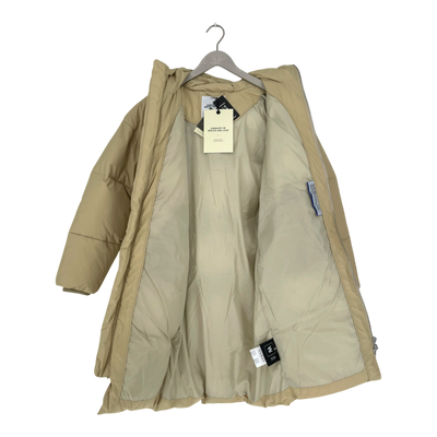 Embassy of Bricks and Logs elphin puffer jacket, sand | unisex XXS