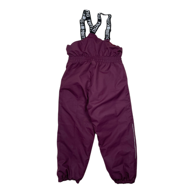 Reima matias winter pants, burgundy | 110cm