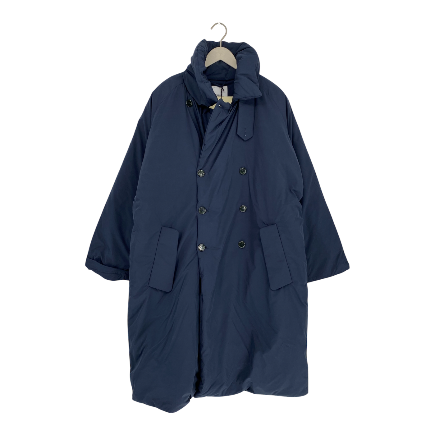 Embassy of Bricks and Logs townsville puffer coat, navy blue | woman L