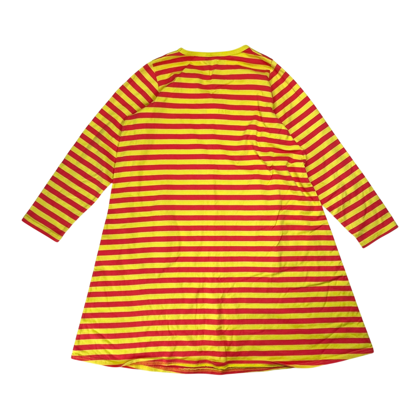 Marimekko stripe dress, red/yellow | 140cm